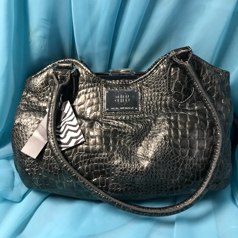 Alligator Print Dana Bachman Purse Handbag